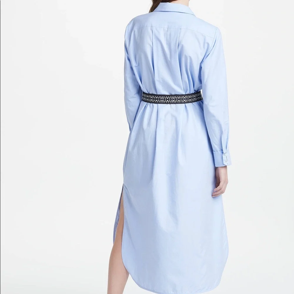 Beautiful Long Sleeve Shirt Dress - Picture 2 of 4